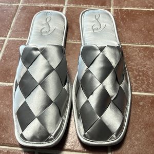 Sam Edelman Rhys Woven Satin Mule